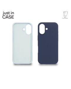 JUST IN CASE 2u1 Extra case MIX PLUS paket maski za iPhone 17, plava