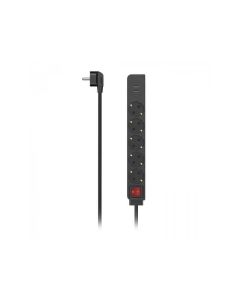 HAMA Distributer Sa 5 Uticnica I 2 USB Porta, Crni 223184 - 147488