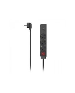 HAMA Distributer Sa 3 Uticnice I 2 USB Porta, Crni 223182 - 147489