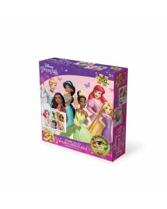 Puzzle za decu 3D/2D Princess - 200 delova - 114-37550
