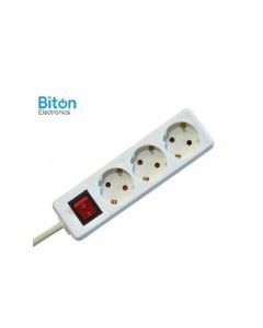 Biton Electronics Prenosna piključnica 3 / 5 met prekidač PP/J 3X1.5mm (ET10106) - 148416