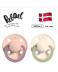 REBAEL varalice za bebe, 0-6 mes, 2 kom, Blush i Champagne, RBL14841292