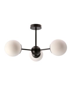 Calari  Viseća Lampa Crna 3x40W E14 - 15028-1