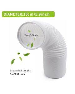 Izduvno crevo (5m) za pokretnu klimu- 150mm - 680KlimaBG