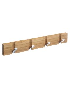 FIVE Zidni čiviluk 4mlt 40x5,5x6cm metal/drvo natural - 151577