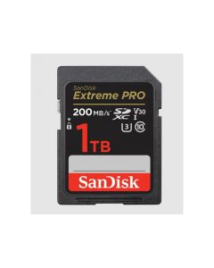 SANDISK SDXC 1TB Extreme ProDeluxe 200MB/s UHS-I Class10 U3 V30