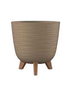 GARDINO Saksija sa nogarima 25cm Finesa, krem