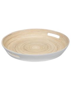 FIVE Tacna 42x5,5cm bambus bela - 154107B