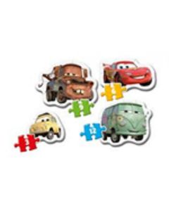 CLEMENTONI Moje prve puzzle Cars 4u1