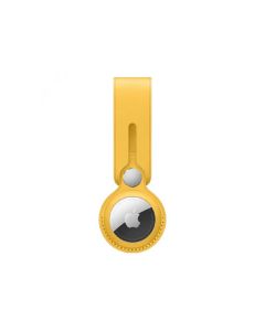 APPLE AirTag Leather Loop - Meyer Lemon, žuta - 154943