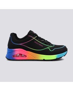 SKECHERS Patike uno pop of sunshine w - 155148-BKMT40