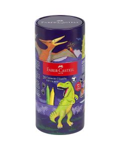 FABER CASTELL Flomaster školski 1/20 connector dinosaur - AM155546