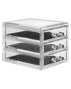 FIVE Kutija za nakit 3/1 Selena 15,3X10,7X12,1 cm prozirna