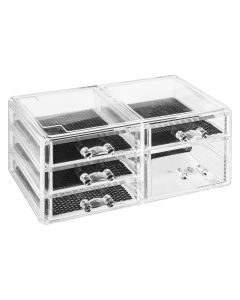 FIVE Kutija za nakit 5/1 Selena 23,8X10,8X15,3 cm prozirna