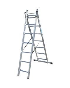 ELKOP Dvodelne Aluminijumske Merdevine 2x7 - 3m - 1561