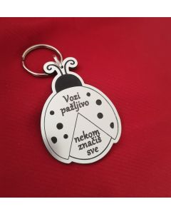 Happy Pumpkin Privezak za ključeve Vozi pažljivo - bubamara P297 - P297