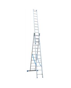ELKOP Trodelne Aluminijumske Merdevine 3x12 - 7,4m - 1569-1-1