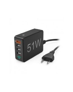 HAMA Stanica Za Punjenje 51W QC3.0, 3xUSB-A, USB-C 201630 - 157219