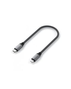 SATECHI USB-C na Lightning, 0.25m, siva - 158419