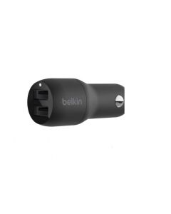 BELKIN Auto punjač BOOST_CHARGE 24W, crna - 158618