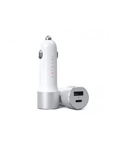 SATECHI Auto punjač 72W Type-C PD, srebrna - 158706