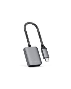 SATECHI USB-C na 3.5mm Audio & PD Adapter, siva - 158814
