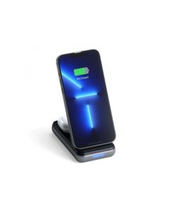 SATECHI Power bank Duo bežični 10000 mAh Stand, siva - 158936