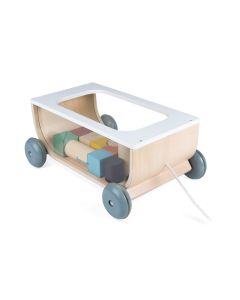 JANOD Kolica na povlačenje sa kockama Sweet Cocoon - J04407