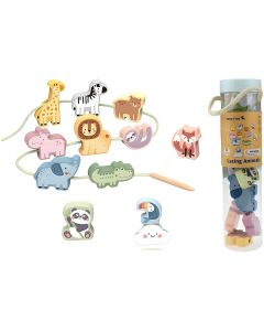 TOOKY TOY Drvene životinje naniži