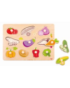 Tooky toy drvena puzzla povrće 855