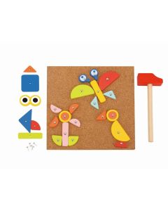 Tooky toy tabla pluta sa čekićem