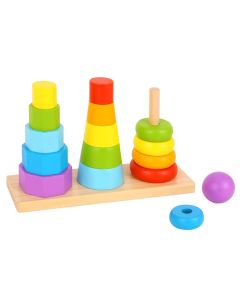 Tooky toy tri drvene kule
