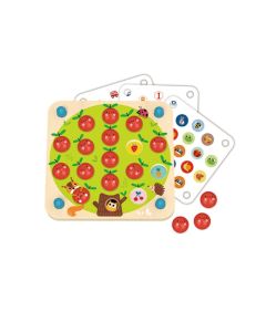 Tooky toy drvena igra memorija - drvo jabuka