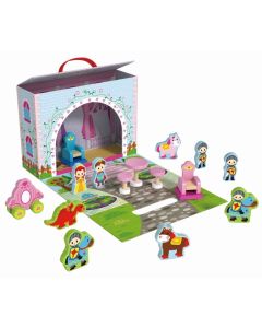 Tooky toy drveni princezin dvorac