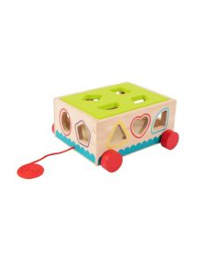 Tooky toy drvena kolica umetaljka