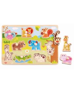 Tooky toy drvena puzla životinje y857
