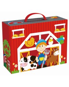 Tooky toy drvena farma kutija