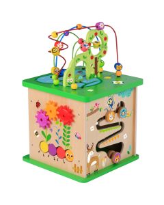 Tooky toy drvena multifunkcionalna kocka 533