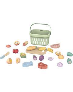 Tooky toy drvena polovina hrane tj537