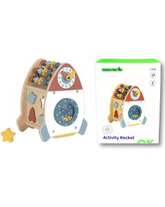 Tooky toy drvena raketa