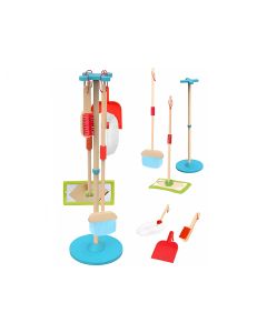 Tooky toy drveni set za čišćenje tf436