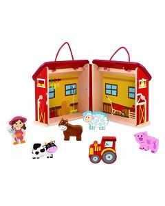 Tooky toy drvena farma set tp518