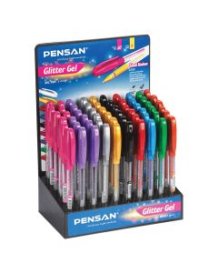 PENSAN Hemijska olovka šljokice glitter-gel  2280/s - 15967-1