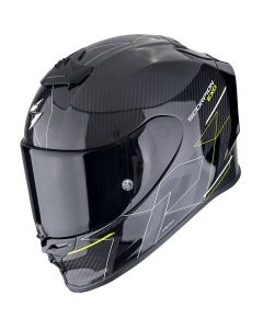 SCORPION Exo-r1 evo carbon air cynergy black-neon yellow kaciga - 15SCO110491141L
