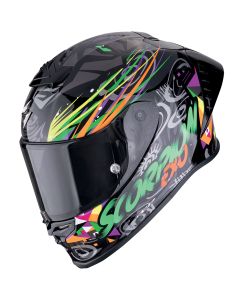 SCORPION Exo-r1 evo ii air savage black-green-orange kaciga - 15SCO111505161M