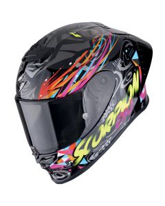 SCORPION Exo-r1 evo ii air savage black-blue-pink kaciga - 15SCO111505369M