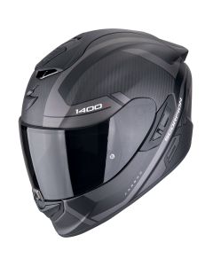 SCORPION Exo-1400 evo ii carbon air enko matt black silver kaciga - 15SCO140484159M