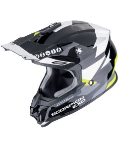 SCORPION Vx-16 evo air rod black-neon yellow kaciga - 15SCO146473141L