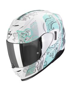 SCORPION Exo-520 evo air fasta white blue