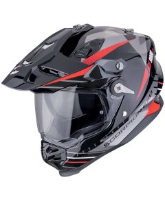 SCORPION Adf-9000 air feat black-silver-red kaciga - 15SCO184472163L